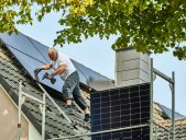 Montage einer PV-Anlage