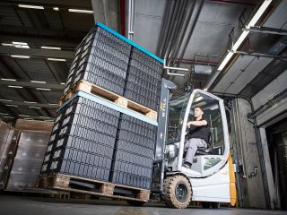 Staplerfahrer von avitea Industrieservice Logistik