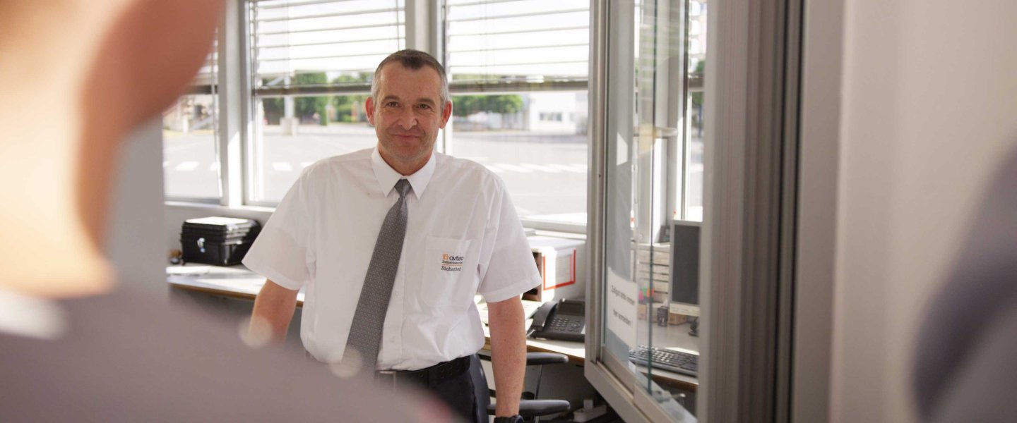 Pforte betreut von avitea Industrieservice Sicherheitsdienstleistung