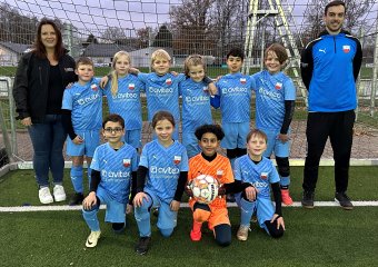 Teamfoto der E2-Jugend des TUS Lipperode