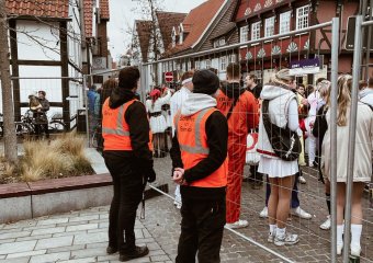 Rosenmontagsumzug Rheda mit avitea Industrieservice
