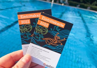 Schwimmbadkarten-Aktion avitea Industrieservice